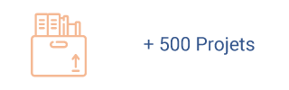 +500 projets